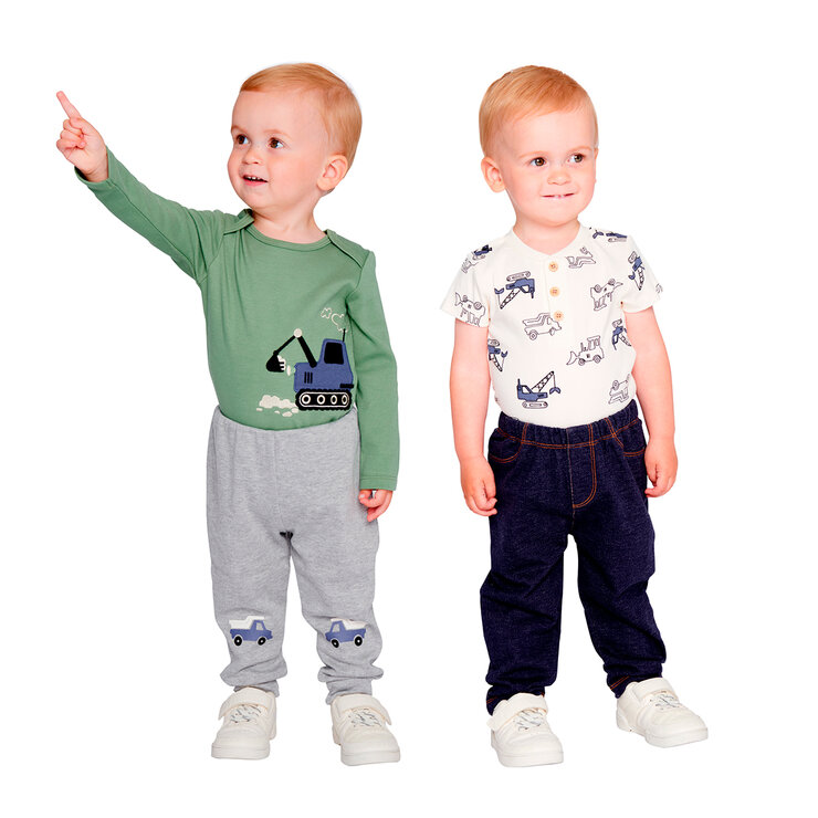 Pekkle Conjunto 4 piezas para Niños Varias Tallas y Colores — Imagen 1 de 4