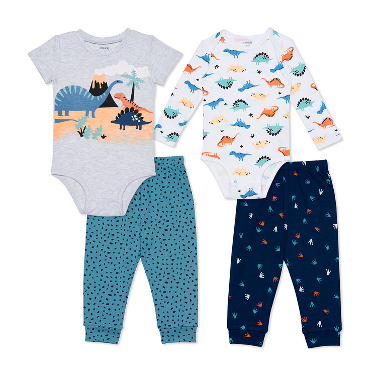 Pekkle Conjunto 4 piezas para Niños Varias Tallas y Colores — Imagen 4 de 4