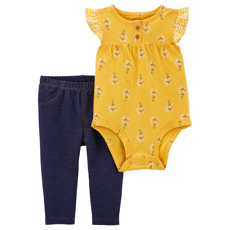 Carter's Conjunto de 2 piezas para Niña o Niño Varias Tallas y Colores — Imagen 1 de 4