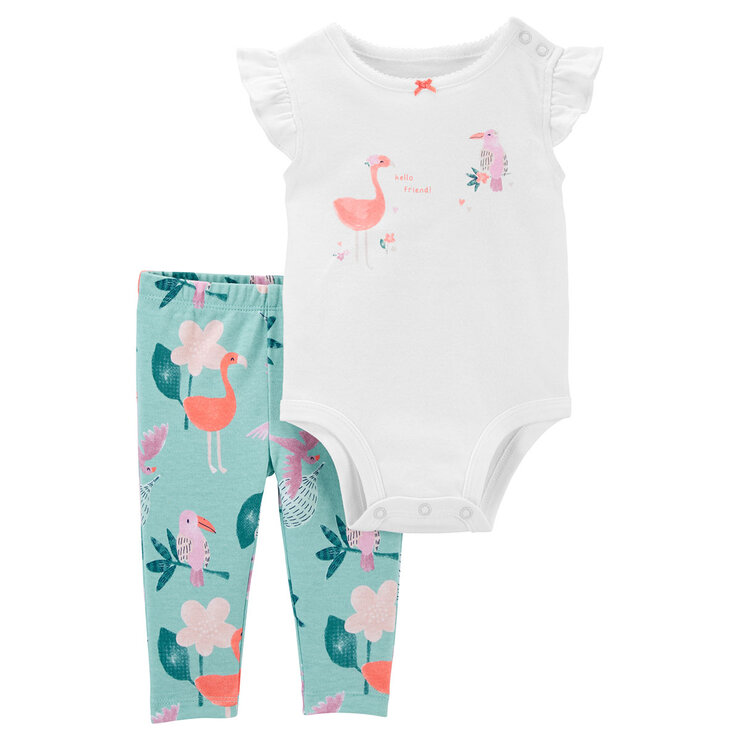 Carter's Conjunto de 2 piezas para Niña o Niño Varias Tallas y Colores — Imagen 3 de 4