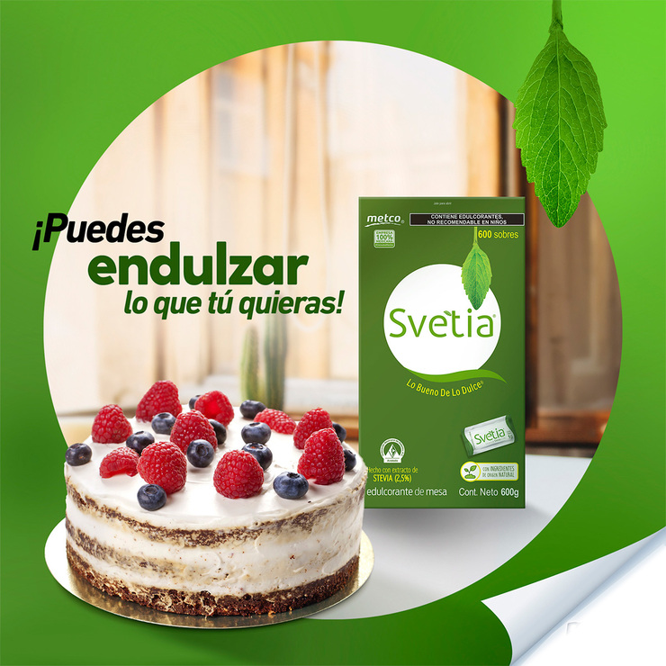 Svetia Edulcorante 600 sobres de 1 g — Imagen 3 de 3