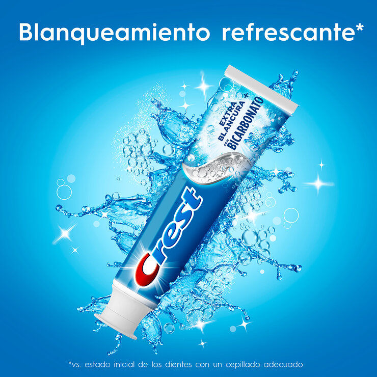 Crest Crema Dental con Bicarbonato  6 pzas de 100ml — Imagen 2 de 4