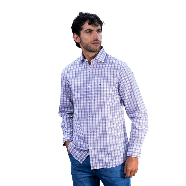Kenneth Cole New York Camisa de vestir manga larga para Caballero Varias Tallas y Colores — Imagen 1 de 3