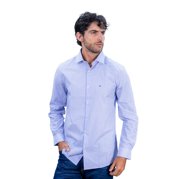 Kenneth Cole New York Camisa de vestir manga larga para Caballero Varias Tallas y Colores — Imagen 3 de 3