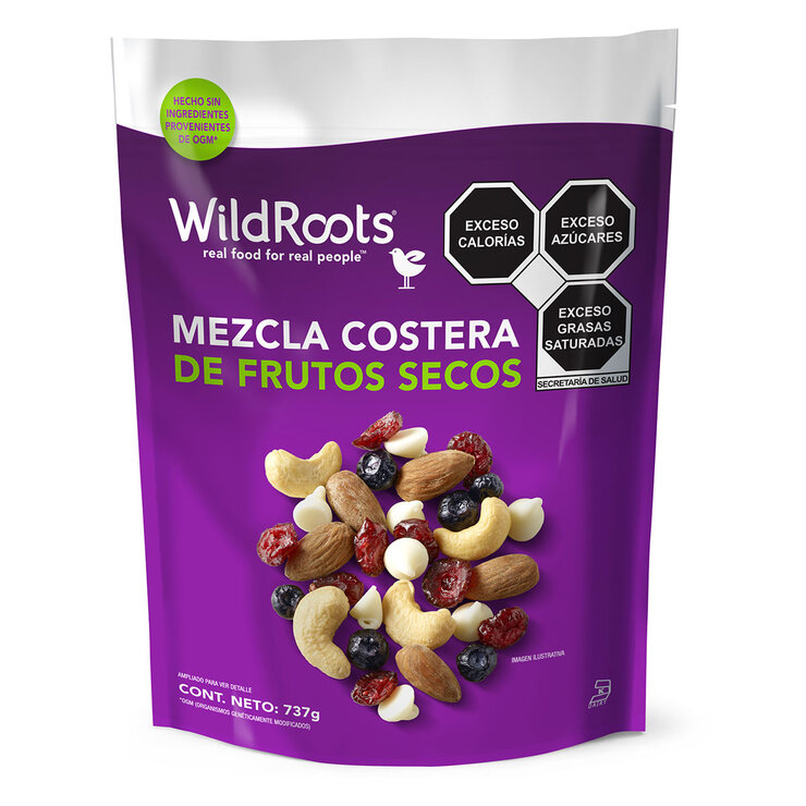 Wild Roots Mezcla Costera de Frutos Secos 737 g — Imagen 1 de 3