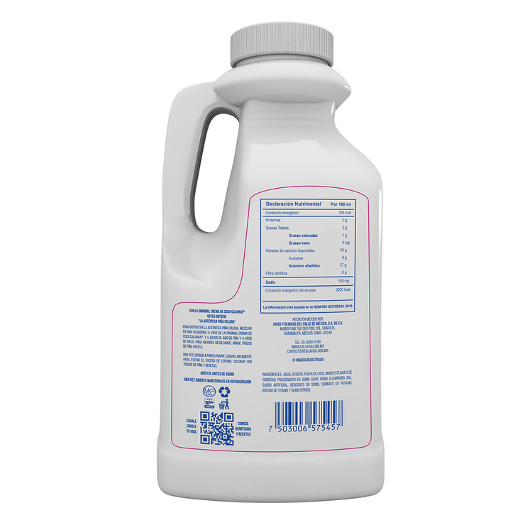 Calahua Crema de Coco 2 l — Imagen 2 de 3