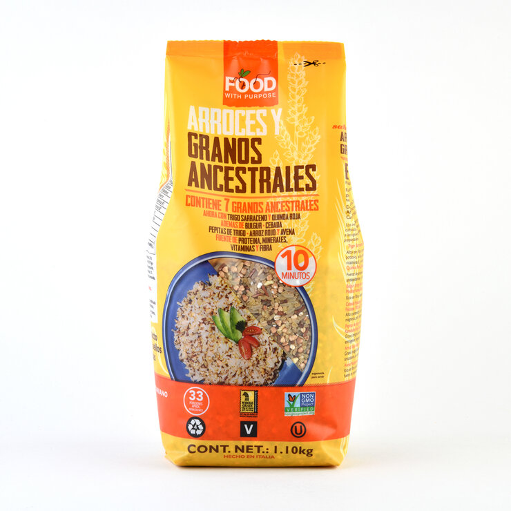 Food With Purpose Mezcla de Arroces y Granos Ancestrales 1.10 kg — Imagen 1 de 2