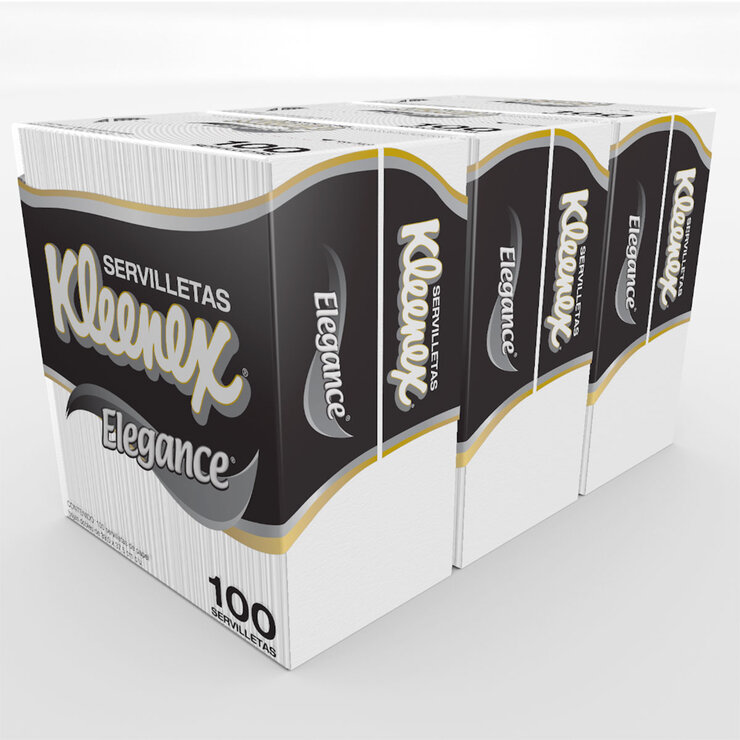 Kleenex Elegance Servilletas 300 pzas — Imagen 2 de 2