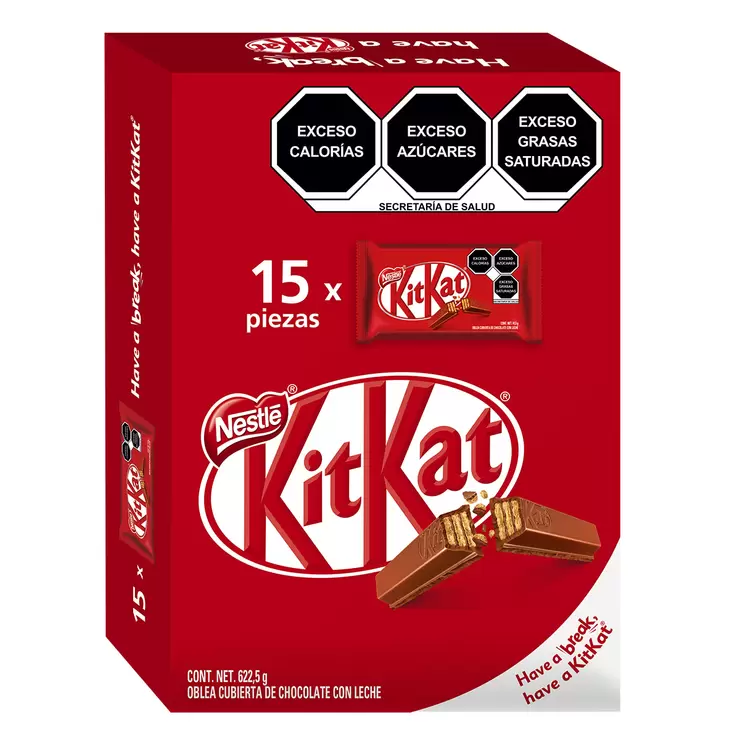 Kit Kat Chocolates 15 pzas de 41.5 g — Imagen 1 de 2