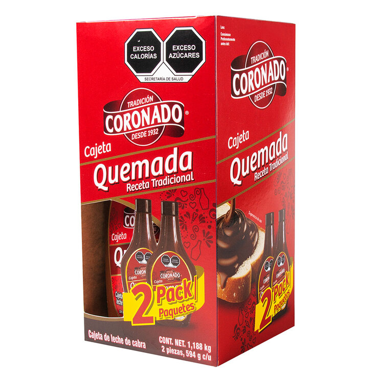 Coronado Cajeta 2 pzas de 594 g — Imagen 2 de 4