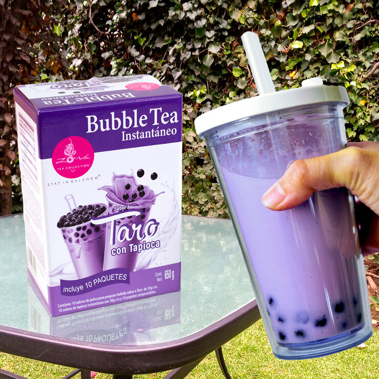 Zoma Tea Collection Bubble Tea Instantáneo Sabor Taro 650 g — Imagen 4 de 4