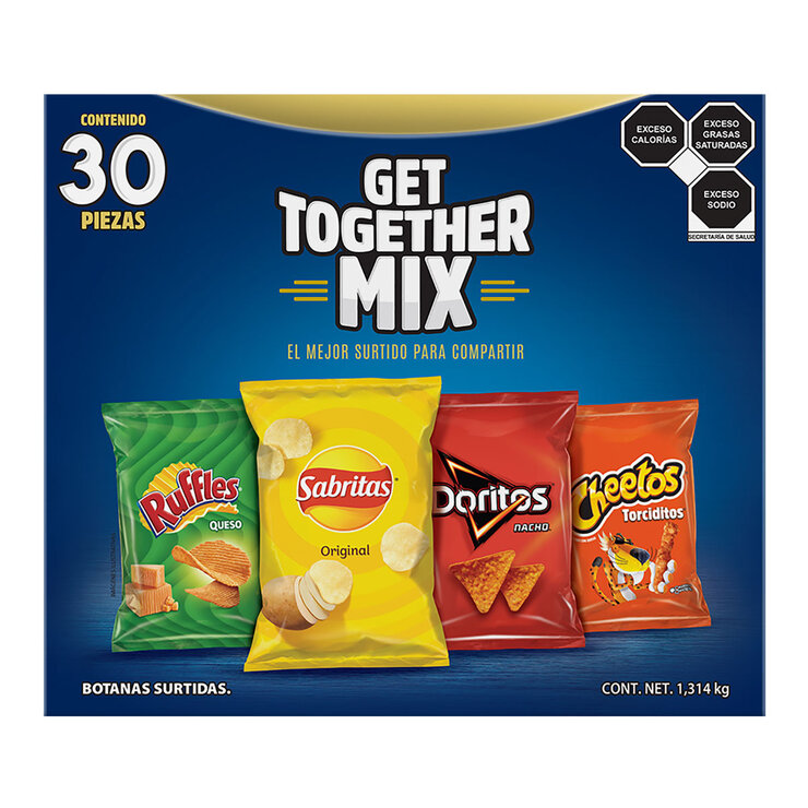 Sabritas Papas Surtidas 30 pzas — Imagen 1 de 2
