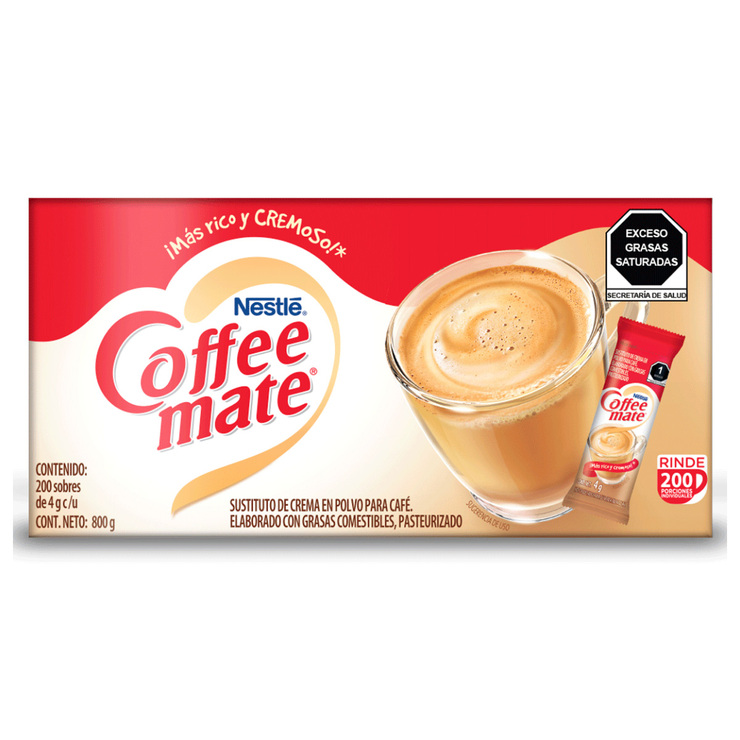 Coffe Mate Sustituto de Crema en Polvo 200 sobres de 4 g — Imagen 1 de 2