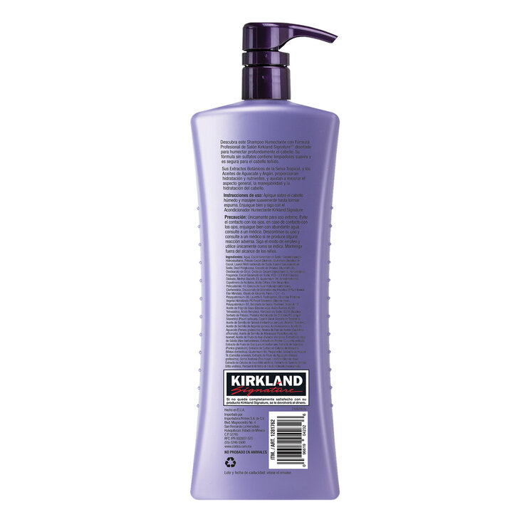 Kirkland Signature Shampoo Humectante 1l  — Imagen 2 de 2