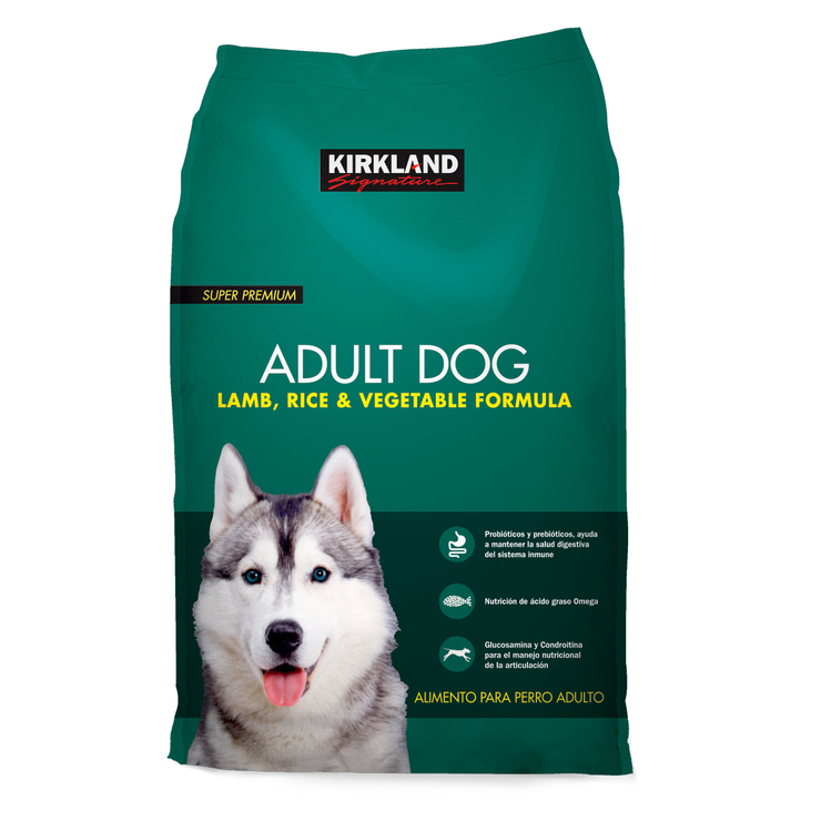 Kirkland Signature Alimento Premium para Perro Adulto Sabor Cordero y Arroz   18.1kg — Imagen 1 de 2