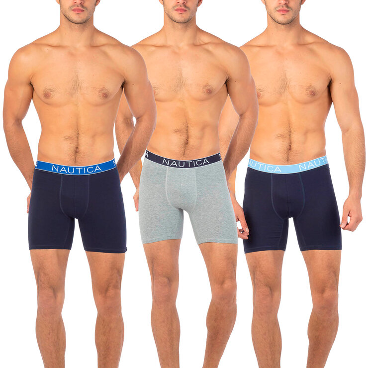Nautica  Boxer para Caballero 3 piezas  Varias Tallas y Colores — Imagen 2 de 2