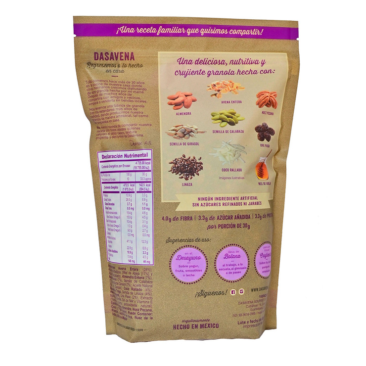 Dasavena Granola Gourmet 1 kg — Imagen 4 de 4