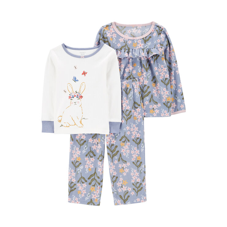 Carter's Pijama 3 piezas para Niños y Niñas Varias Tallas y Colores — Imagen 3 de 4