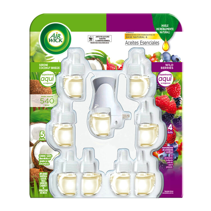 Airwick Aromatizante De Ambiente Eléctrico  con 9 Repuestos — Imagen 2 de 2