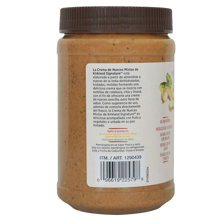 Kirkland Signature Crema de Nueces Mixtas con Semillas 765 g — Imagen 3 de 3