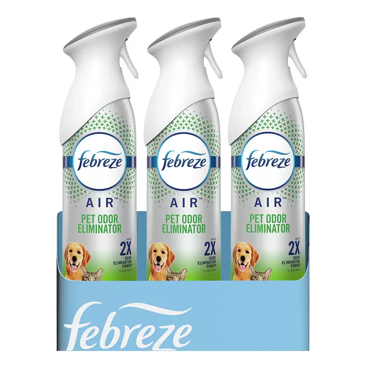 Febreze Pet Aromatizante Ambiental 3 piezas de 275 g — Imagen 2 de 2