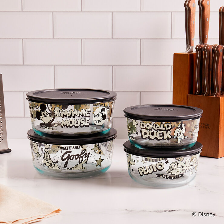 Pyrex Refractarios de Vidrio Decorados — Imagen 2 de 2