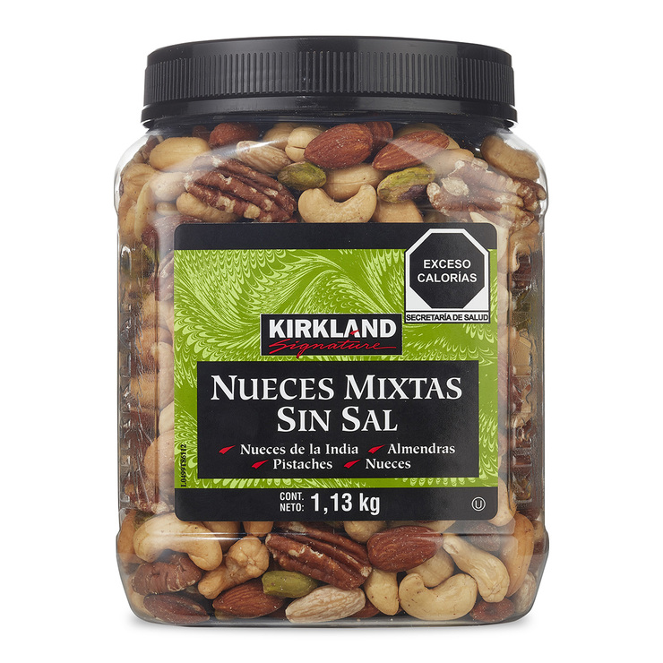 Kirkland Signature Nueces Mixtas Sin Sal 1.13 kg — Imagen 1 de 2