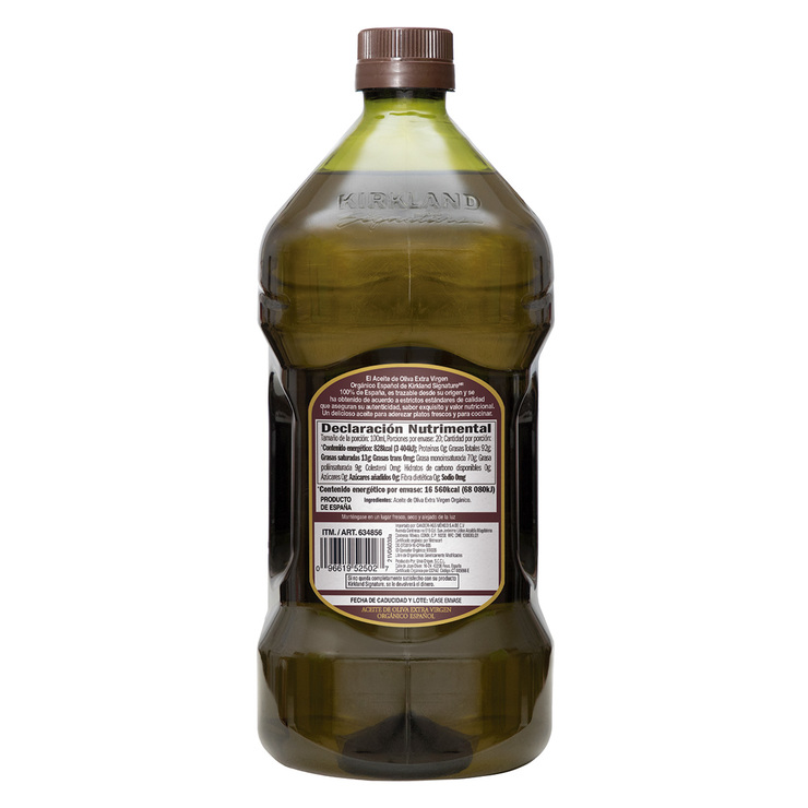 Kirkland Signature Aceite de Olivo Orgánico 2 l — Imagen 3 de 3