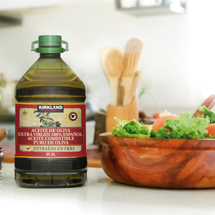 Kirkland Signature Aceite de Oliva Extra Virgen 3 l — Imagen 2 de 3