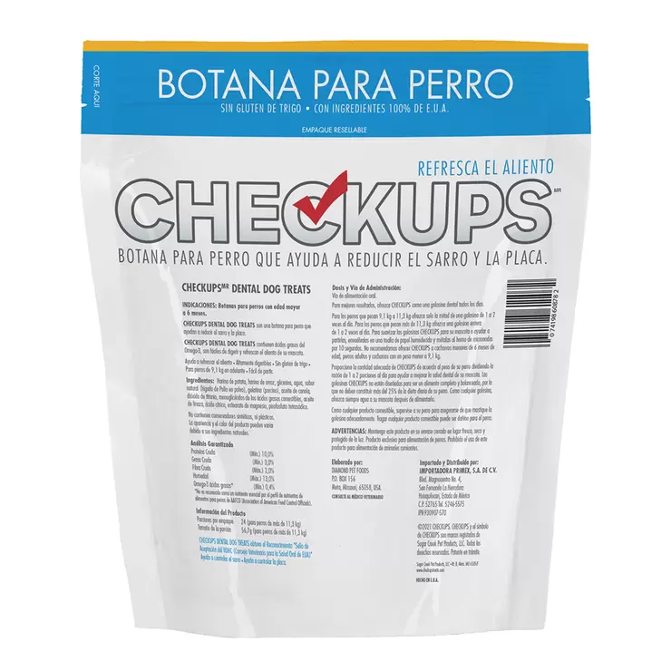 Checkups Premios para Perro 24 pzas — Imagen 2 de 2