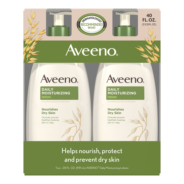 Aveeno Crema Corporal 2 pzas de 591 ml — Imagen 1 de 3
