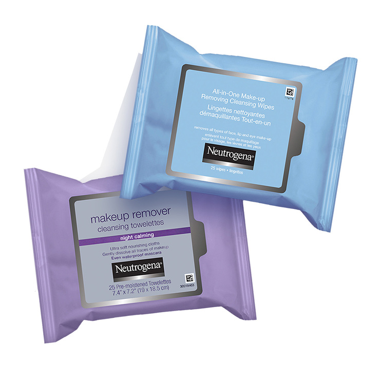 Neutrogena Toallas Desmaquillantes 5 paquetes de 25 pzas — Imagen 3 de 4