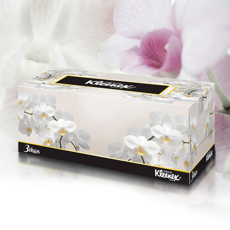 Kleenex Pañuelo Triple Hoja 100 pzas — Imagen 3 de 3