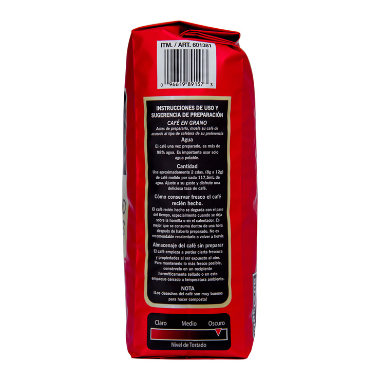 Kirkland Signature Café en Grano Gourmet Tostado Frances 1 kg — Imagen 2 de 3