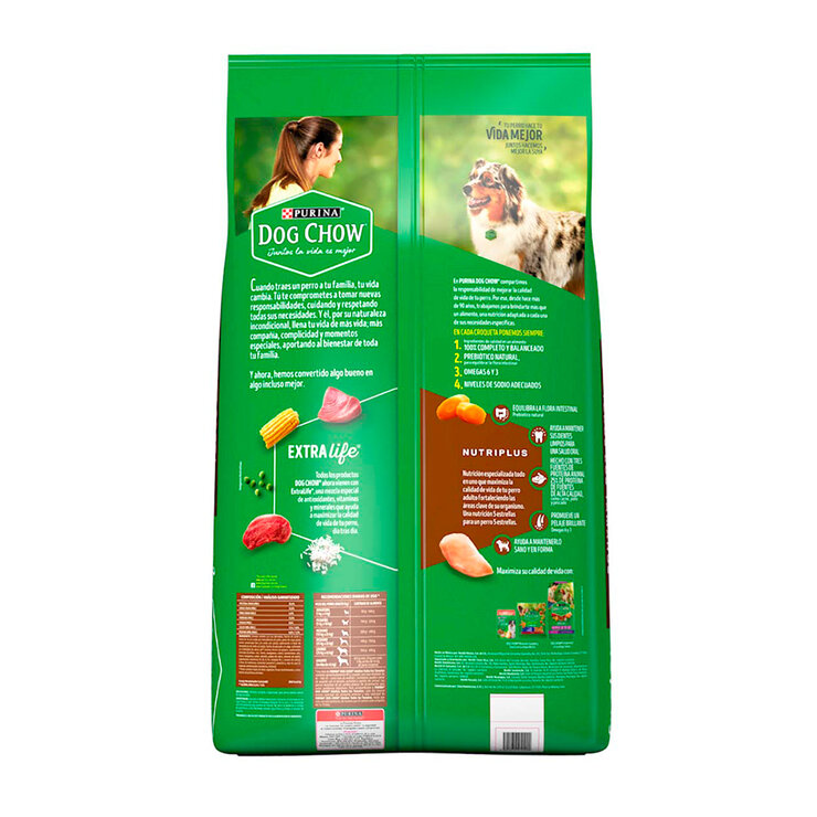  Dog Chow Purina Alimento Para Perro Adulto Nutriplus 18 kg — Imagen 2 de 2