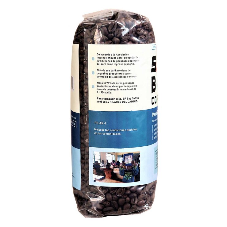 San Francisco Bay Coffee Pete´s Espresso Café en Grano de Chiapas 1 kg — Imagen 3 de 4