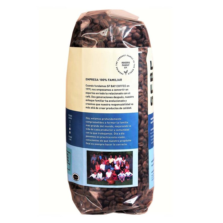 San Francisco Bay Coffee Pete´s Espresso Café en Grano de Chiapas 1 kg — Imagen 4 de 4