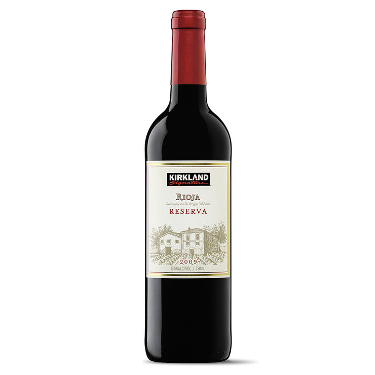 Vino Tinto Kirkland Signature Rioja Reserva 750ml
