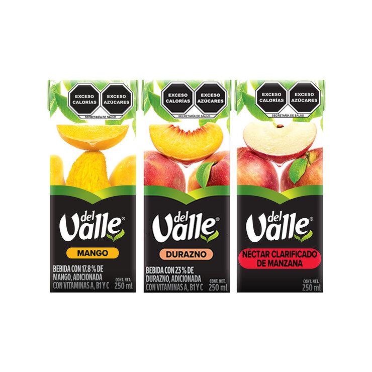Del Valle Kids Jugos Surtidos 40 pzas de 250ml — Imagen 2 de 4