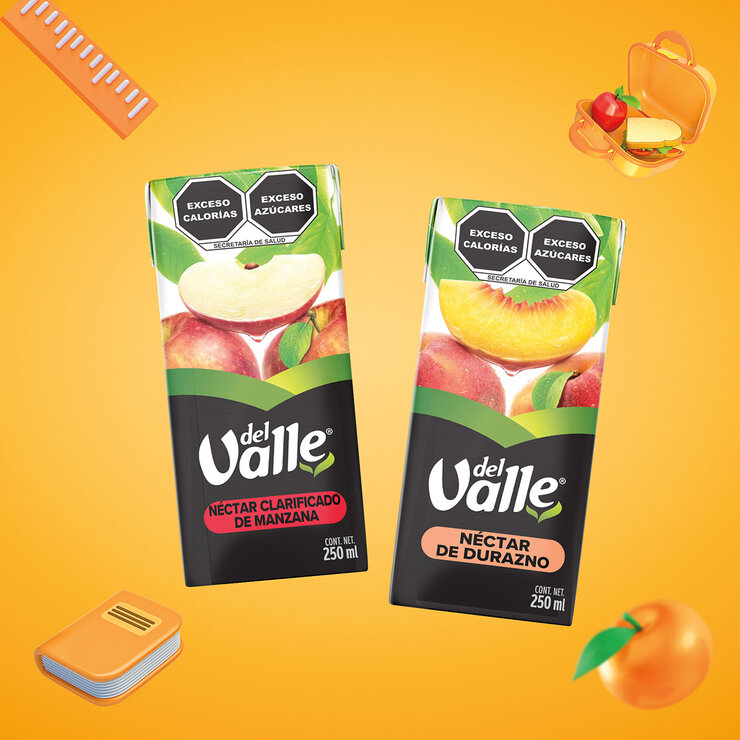 Del Valle Kids Jugos Surtidos 40 pzas de 250ml — Imagen 3 de 4