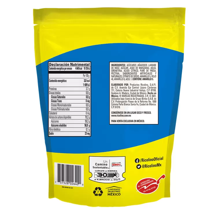 Ricolino Dulcigomas Gomitas con Sabores a Fruta 1.4 kg — Imagen 2 de 4