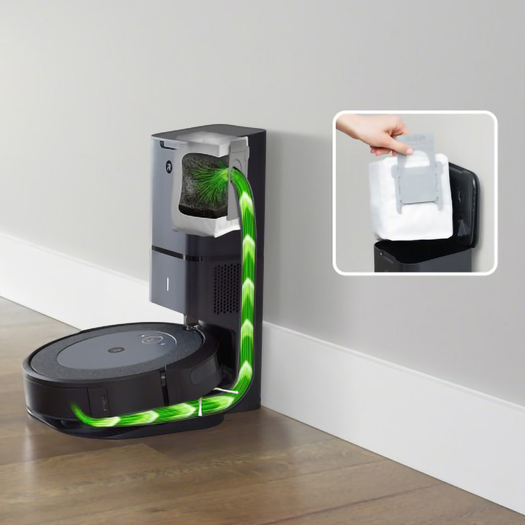 iRobot, Roomba i4+ con conexión Wi-Fi, Robot Aspirador con Estación de limpieza automática — Imagen 2 de 4