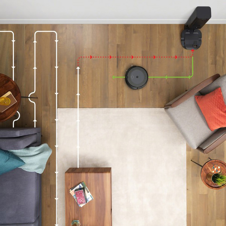 iRobot, Roomba i4+ con conexión Wi-Fi, Robot Aspirador con Estación de limpieza automática — Imagen 4 de 4