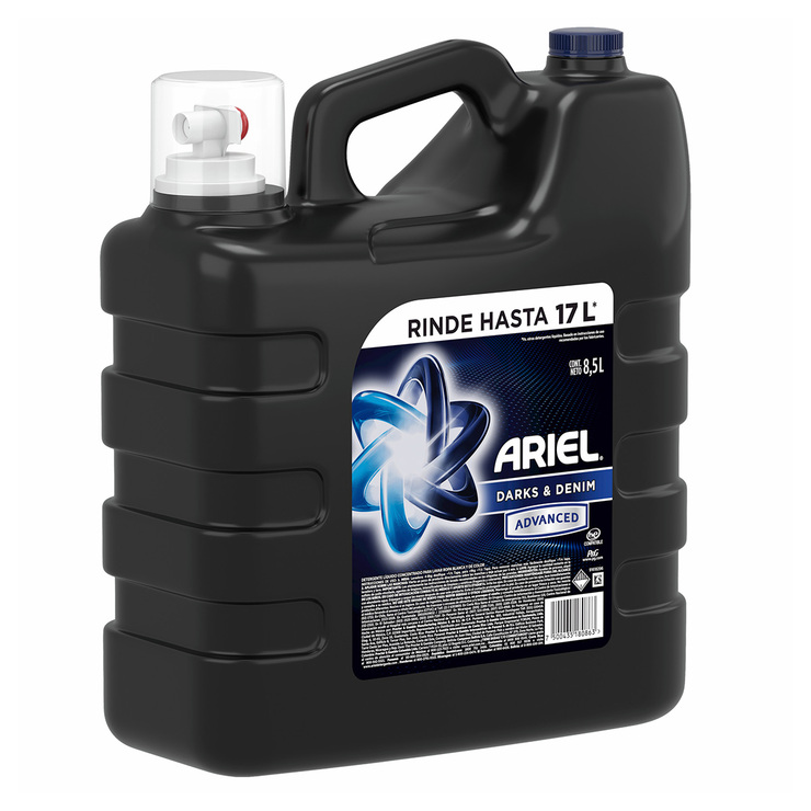 Ariel Black Detergente Líquido para Ropa Negra 8.5 l — Imagen 2 de 2