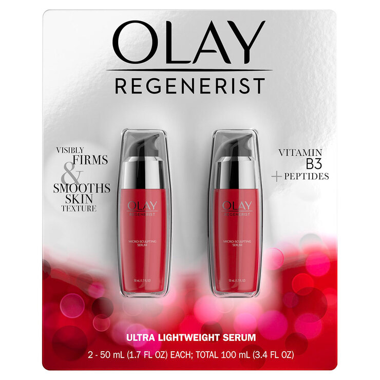 Olay Regenerist Suero Facial 2 pzas de 50 ml  — Imagen 1 de 4