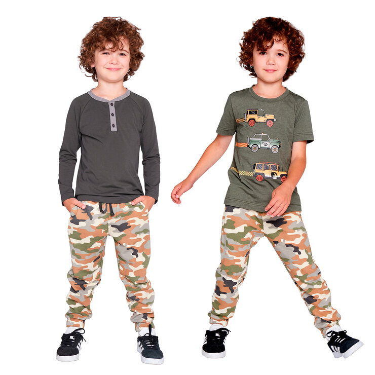 Pekkle Conjunto 3 piezas para Niños y Niñas Varias Tallas y Colores — Imagen 3 de 4