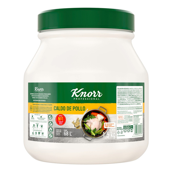 Knorr Professional Caldo de Pollo 1.5 kg — Imagen 1 de 3