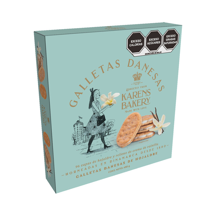 Karen's Bakery Galletas Danesas de Hojaldre 480 g — Imagen 1 de 2