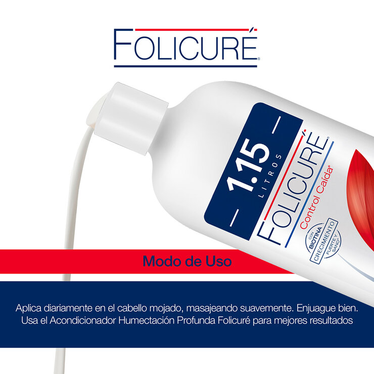 Folicure Shampoo de 1.15 L — Imagen 3 de 4