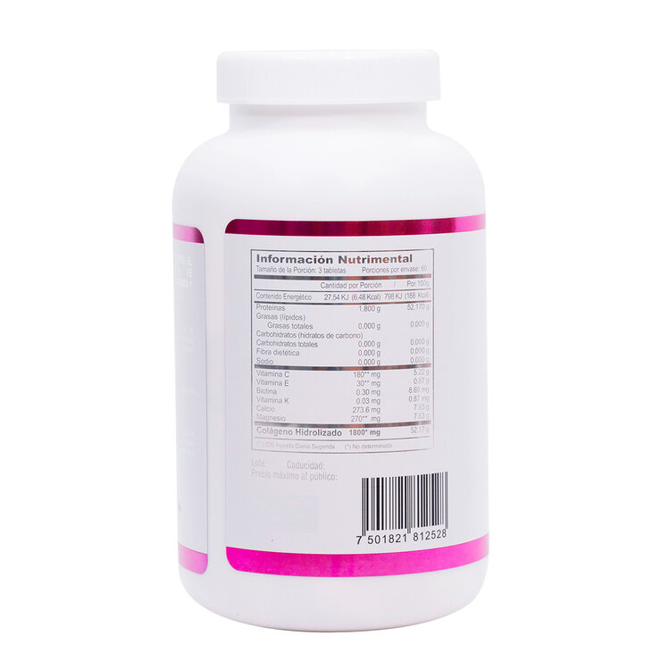 JustCollagen 180 Tabletas — Imagen 2 de 4